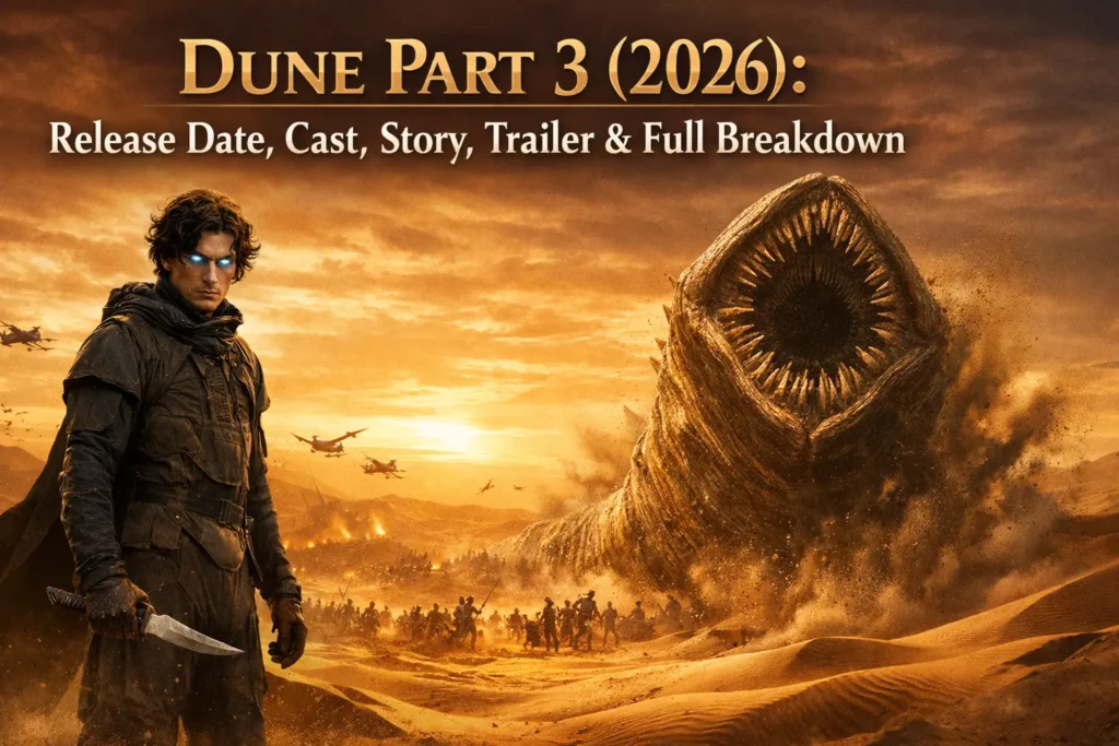 Dune Part 3 (2026): Release Date, Cast, Story, Trailer & Full Breakdown