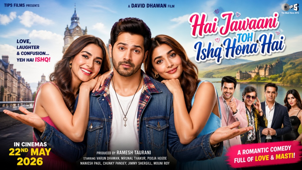 1. Varun Dhawan in Hai Jawaani Toh Ishq Hona Hai 2026 movie still