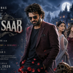 The Raja Saab 2026 Prabhas horror comedy film poster