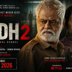 Vadh 2 2026 movie poster featuring Sanjay Mishra and Neena Gupta in a crime thriller scene