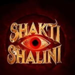 Shakti Shalini 2026 movie poster featuring Aneet Padda in dual role as woman and divine spirit in mythological horror comedy